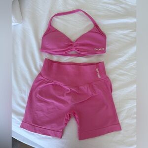 DFYNE Impact Strappy Bra & Shorts | 4.5"